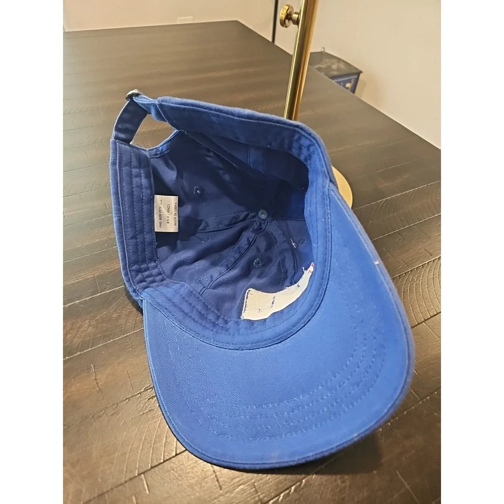 Indy Men's Blue Racing‎ League Hat Cap Strapback Embroidered One Size